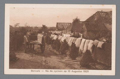 بوركولو - بعد الإعصار في 10 أغسطس 1925 بواسطة وينك وسنيل