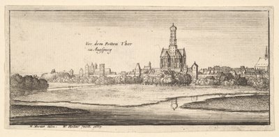 أوغسبورغ ، 1665. بواسطة وينسلوس هولار