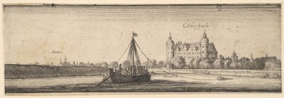 قلعة Kelsterbach بالقرب من Hoechst am Main ، 1642-44. بواسطة وينسلوس هولار