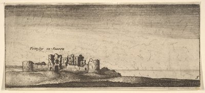قلعة بيفينسي ، 1652-777. بواسطة وينسلوس هولار