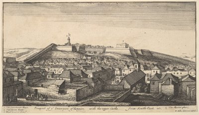 التنقيب في الجزء الداخلي من طنجة ، كاليفورنيا. 1670. بواسطة وينسلوس هولار