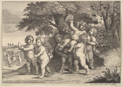 سبعة أولاد ، 1625-1677. بواسطة وينسلوس هولار