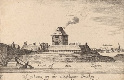 ستراسبورغ: The Toll House ، 1635. بواسطة وينسلوس هولار