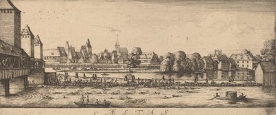 الصيف: The Bathing Place ، c. 16281629. بواسطة وينسلوس هولار