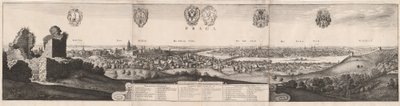 المنظر العظيم لبراغ ، 1649. بواسطة وينسلوس هولار