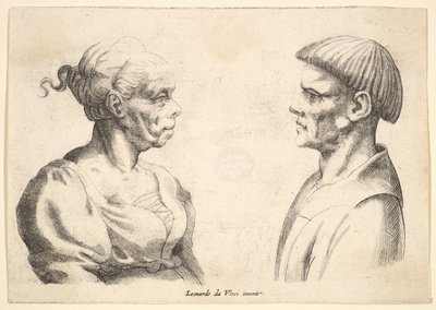 رأسان ، 1625-1677. بواسطة وينسلوس هولار