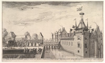 زيارة إلى A. Roelants ، 1650. بواسطة وينسلوس هولار