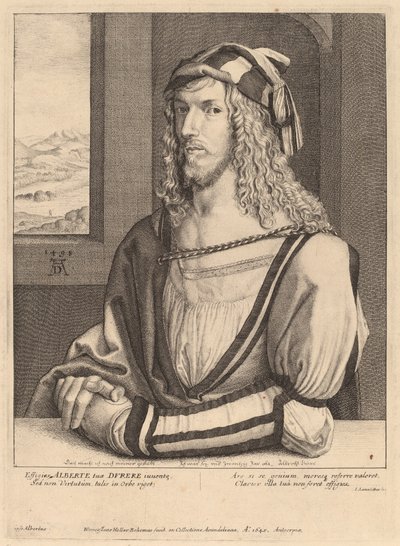 ألبريشت دورر بواسطة Wenceslaus Hollar بعد Albrecht Dürer