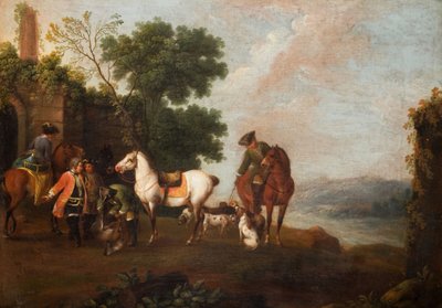 صيد الغزلان 1760. بواسطة Wenzel Ignaz Prasch