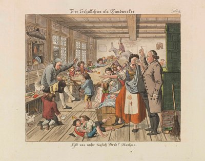 مدرس بصفته حرفيًا ، 1825. بواسطة ويسنر