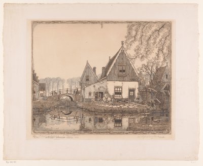القفل الجميل (العنوان الأصلي على الكائن) بواسطة Wijnand Otto Jan Nieuwenkamp (توقيع الفنان)