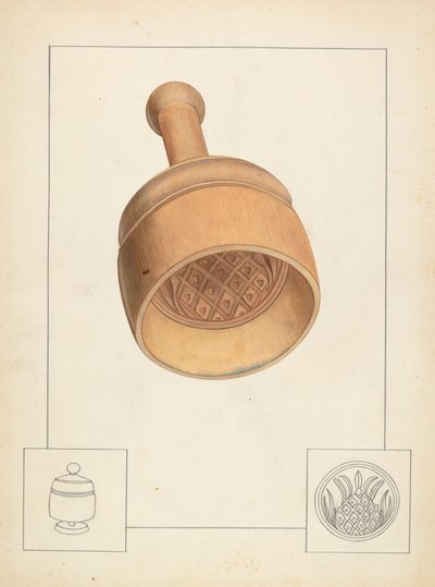 قالب الزبدة ، ج. 1937. بواسطة ويلبر إم رايس