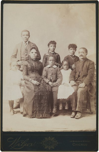 صورة لعائلة، ج. 1890 (صورة) بواسطة ويلكوكس