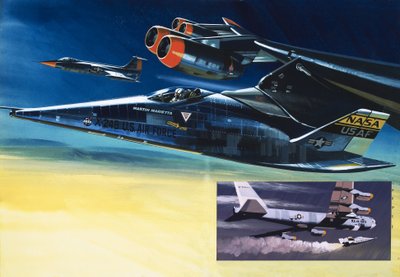 المكوك مارتن مارييتا X-24B بواسطة ويلف (القرن العشرين) هاردي