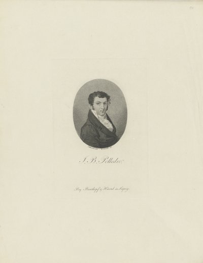 صورة عازف الكمان والملحن جيوفاني باتيستا بوليدرو 1781-1853 ، ج. 1810. بواسطة فيلهلم أرندت