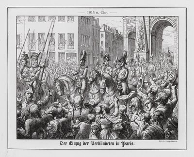 دخول الحلفاء إلى باريس بواسطة فيلهلم كامبهاوزن