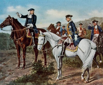 الأمير يوجين وولي العهد الأمير فريدريك بواسطة فيلهلم كامبهاوزن