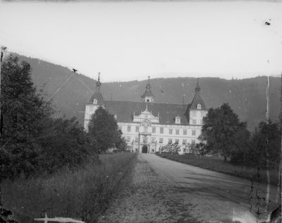 قلعة إيغنبرغ في إيغنبرغ بالقرب من غراتس بواسطة ويلهلم جي برجر