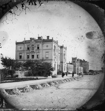 محطة سكة حديد كايزرين إليزابيث (محطة إليزابيث) في لينز بواسطة ويلهلم جي برجر