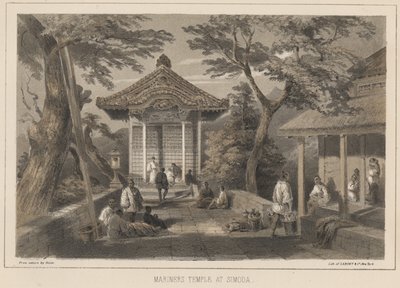 معبد مارينرز في سيمودا ، 1855 بواسطة فيلهلم جوزيف هاينه