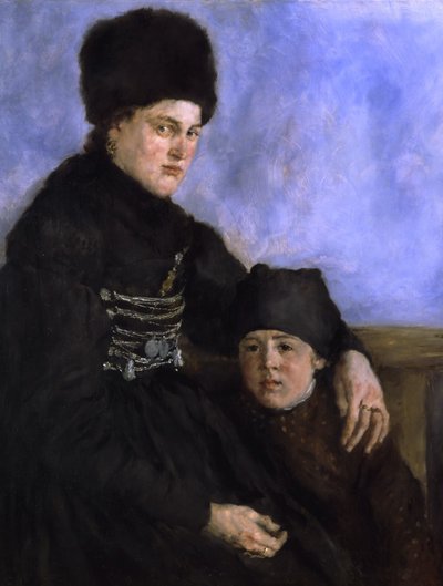داخاو امرأة مع طفل ، 1873-1874 بواسطة فيلهلم ماريا هوبيرتوس ليبل