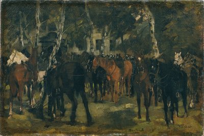 ترجل Cuirassiers بواسطة فيلهلم تروبنر