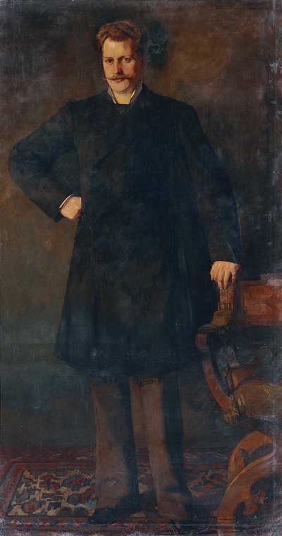 The Kammersänger Theodor Reichmann بواسطة فيلهلم تروبنر