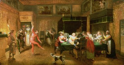 A Harlequin مسلية بواسطة فيليم أنتونيسون أنتونيس