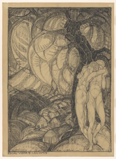 Escal-Vigor II: الأصدقاء بواسطة Willem Arondéus (signed by artist)