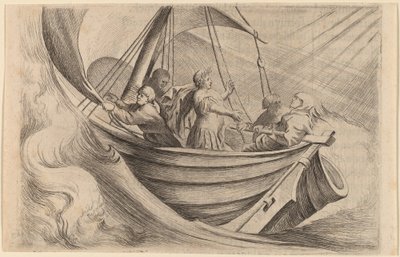 قيصر يعبر البحار العاصفة بواسطة Willem Basse