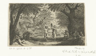 الساتير الحفلات وحوريات الغابات بواسطة فيليم باس