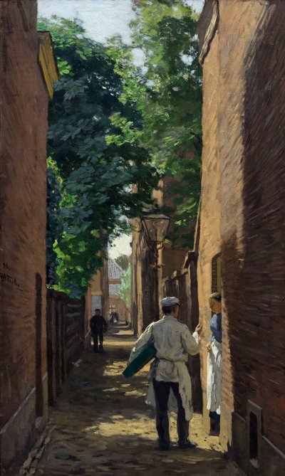 الزقاق 1896. بواسطة ويليم باستيان ثولين