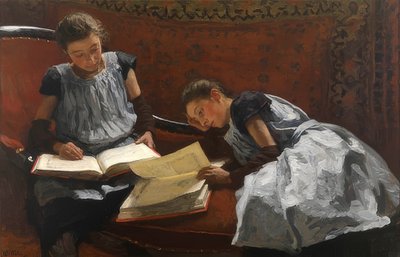 الأخوات Arntzenius. 1895 بواسطة ويليم باستيان ثولين