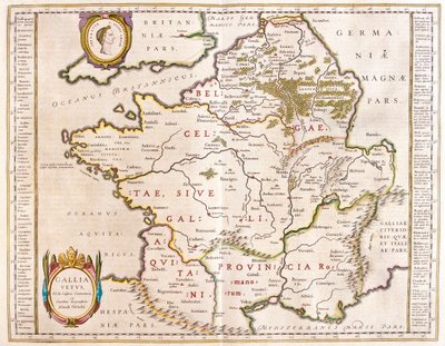 الإمبراطورية الرومانية في عهد القيصر، في كتاب "Theatrum Orbis Terrarum, sive Atlas Novus" لويليم بلاو، أمستردام بواسطة ويليم بلاو