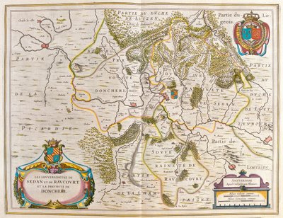 لورين، في كتاب "Theatrum Orbis Terrarum, sive Atlas Novus" لويليم بلاو، أمستردام بواسطة ويليم بلاو