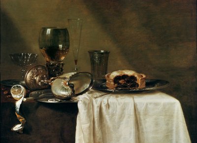 تورت الكشمش ، 1635 بواسطة Willem Claesz. Heda