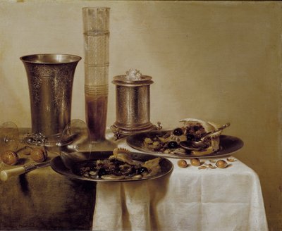الحلوى ، 1637 بواسطة فيليم كلايس. هيدا