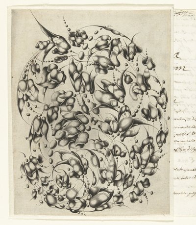 باقة Goldsmith مع زهور وأوراق منمنمة Looff-werck Boeck Seer Constich Geteijckent (عنوان المسلسل) بواسطة كلايس جانز. فيشر (الثاني)