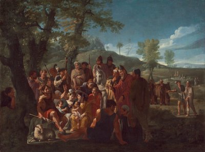 كرازة القديس يوحنا المعمدان ، ج. 1665. بواسطة ويليم رويتر