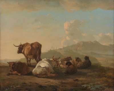 يستريح القطيع بواسطة Willem Romeyn