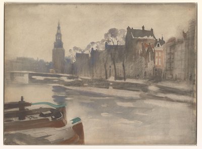 عرض على Oude Schans في Montelbaanstoren بواسطة ويليم أرنولدوس ويتسن