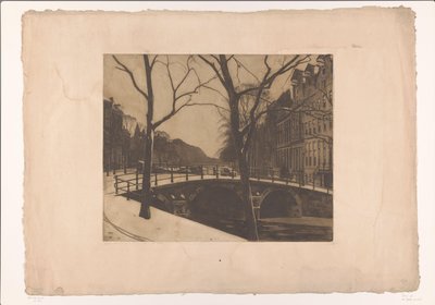 Herengracht ، أمستردام بواسطة Willem Arnoldus Witsen