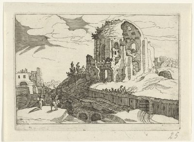 Nymphaeum في روما Romeinse Ruïnes (سلسلة 2) (عنوان المسلسل) بواسطة ويليم فان نيولانت (الثاني)