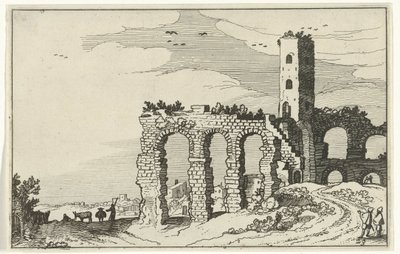 خراب القناة الآثار الرومانية والمناظر الطبيعية الساحلية (السلسلة 1) (عنوان السلسلة) بواسطة ويليم فان نيولانت (الثاني)
