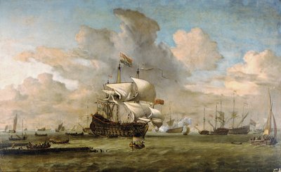 هولندا ، 1692 بواسطة Willem van de Velde the Younger