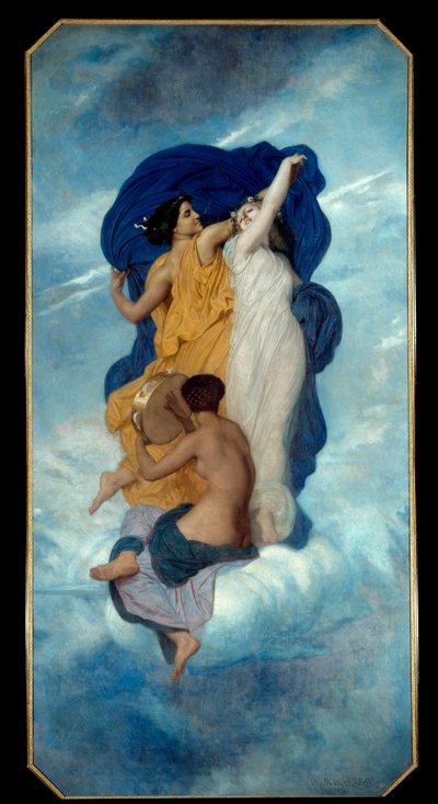 لوحة La danse بواسطة William Adolphe Bouguereau (1825-1905) 1856 صن. 3،67x1،8 م باريس ، متحف دورسيه بواسطة وليام أدولف بوغيرو