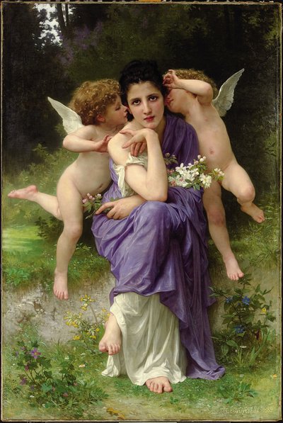 أغاني الربيع ، 1889 بواسطة William Adolphe Bouguereau