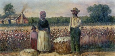 جامعو القطن في الجنوب الأمريكي (لوح) (للاطلاع على الزوج انظر 67736) بواسطة William Aiken Walker