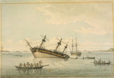 الاكتشاف على الصخور، صوت الملكة شارلوت بواسطة William Alexander