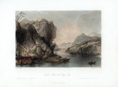 "مناجم الفحم في يينغ تيه" ، الصين ، عام 1840. بواسطة وليام الكسندر لو بيتي